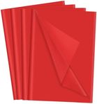 160 Sheets Red Tissue Paper for Gift Bags 20 X 14 Inches Wrapping Tissue Paper Bulk Valentines Tissue Paper for Crafts Party Birthday Graduate Valentine's Day Mother's Day Decorations