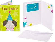 Amazon.co.uk Gift Card - In a Greeting Card - £10 (Birthday Pup)