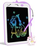 LCD Writing Tablet Unicorn Gifts for Girls: Travel Games for Kids Car Plane Activities Toys for 2 3 4 5+ Year Old Girls Boys Toddlers Birthday Gifts Magic Doodle Pad Board 8.5 Inch