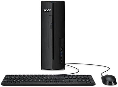 Acer Aspire XC-1780 - Ordenador PC Sobremesa (Intel Core i5-13400, 16GB RAM, 512GB SSD, Intel UHD Graphics 730, Windows 11 Home) Negro - USB Ratón - Teclado QWERTY Español