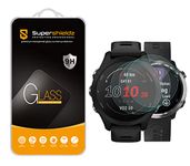 Supershieldz (3 Pack) Designed for Garmin Forerunner 255s / 255s Music (41mm) and 645/645 Music Tempered Glass Screen Protector Anti Scratch, Bubble Free