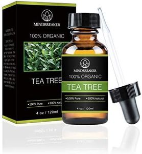 Aceite esencial de árbol de té - Grado terapéutico 100% puro y natural - El mejor paquete de regalo para hombres y mujeres - 120ml (4 oz)