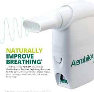 Aerobika OPEP Lung Clearance Device – Airway Therapy for COPD & Asthma