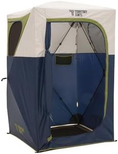 Territory Tents® Jet Set Privacy Shower Tent, Jet Set Framework, No Assembly, Camp Shower, Camp Restroom, Privacy Tent Shower, 78” x 62” x 62”, PT100DB