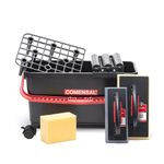 COMENSAL Tiling Set 24l 9 pcs - Tiling Bucket - Washboy Tile Cleaning Set - Tiling Tools - Tile Wash Float - Hydro Sponge Float - Grouting Float - Made in EU