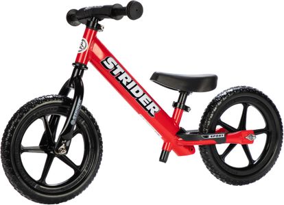 Strider 12 Sport Kids Balance Bike, Red – Ages 18 Months to 5 Years