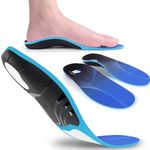 WildBull Plantar Fasciitis Insoles for Men -Women, Orthotic İnsoles, Arch Support Insoles, Orthopedic Flat Feet Heel Pain Shock Absorption Sports Insoles ((S (W6.5-8)))