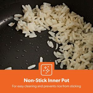 Geepas 0.6L Rice Cooker – Compact Electric Rice Steamer