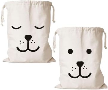 2 Pièces Sac à Linge Linge Sale,Machine à Laver Sac à Linge,Sac a Linge Sale Voyage,Grand Sac à Linge,Sac Linge Sale Tissu,Grande Capacité Pour Les Ménages De Plusieurs Personnes (60 x 48 cm)