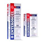 Enterosgel IBS Relief Gel Starter Kit - Oral Intestinal Adsorbent for Acute Diarrhoea & Stomach Pain Relief, Bloating Relief & Trapped Wind Relief - 1 Tube of 225 g + 10x15 g Sachets