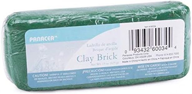 BestNest Set of 6 Panacea 60034 Florist Sticky Clay Bricks, 15 oz. Each
