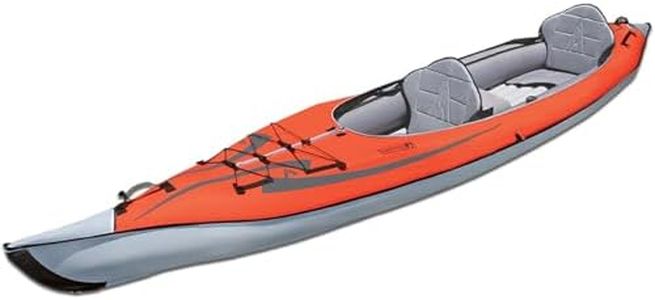 Advanced Elements AdvancedFrame Convertible 2 Person Kayak with Pump - Red/Gray