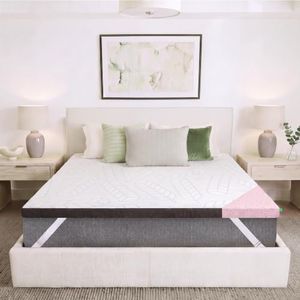 Sleepyhead King Mattress Topper Super 3 Inch, Cooling Gel & Copper Memory Foam, Pressure Relief, King Size Mattress Topper for Luxury Comfort, Removable Washable Cover (King 3")