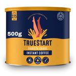 TrueStart Barista Grade Instant Coffee - 500g (275 Cups), Premium Freeze Dried, Smooth Rich Coffee Beans Roast, 100% Full Flavour, Office Coffee, Catering