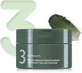 numbuzin No.3 Pore & Makeup Cleansing Balm With Green Tea And Charcoal, Quick & Easy Cleansing, Reduces Blackheads, No Fragrance, 2.99 Oz