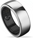 aaboRing, Health & Fitness Tracker Smart Ring, Advance Sleep Monitoring, Stress & Activity Tracking, Titanium, IP68 Waterproof (US Size No 9, Wireless, StellarSilver)