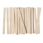 GUSTO [200 Count] 4.5 Inch Wooden Multi-Purpose Popsicle Sticks for Crafts, Ice, Ice Cream, Waxing, and Tongue Depressor Wood Sticks (Formerly Comfy Package)