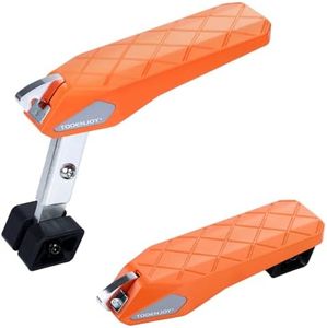 Tooenjoy Folding Car Door Step Vehicle Pedal Ladder for Roof Access, Universal Fit, Aluminum, Weight Capacity 400LBS