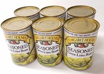 Margaret Holmes, Medium Seasoned Green Lima Beans, 15oz Can (Pack of 6)