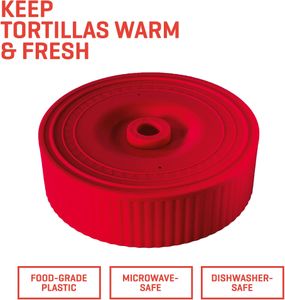Uno Casa 8-Inch Tortilla Press Kit – Cast Iron, Includes Accessories