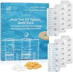 Pool Tester pH and Chlorine: 30 Phenol Red Tablets, 30 DPD 1 Tablets – Refill Set for pH Test and Chlorine Test Kit, Swimming Pool Accessories LIVAIA