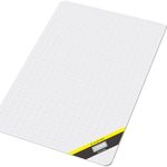 Vicwe Office Chair Mat for Carpet, 32'' x 48'' Computer Desk Chair Mat for Carpeted Floors, Easy Rolling Hard Mat for Office Chair on Carpets, Anti-Slip Carpet Protector Mat Clear, Ship Flat