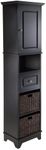 Winsome cabinets Wyatt Storage/Organization, Black