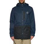 Volcom Men's Deadly Stones Snow Jacket, Navy, Large