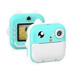 ConCerto Kids Camera for 3-8 Year Old Children, Digital Selfie Camera Toys with Print Paper, Best Christmas Birthday Gifts for Kids - SD Card Not Included (Blue)