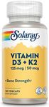 SOLARAY Vitamin D3 K2 - Bone Health