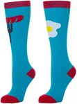 CompressionZ 20-30 mmHg Compression Socks Men & Women - Knee High Support Stockings (Brekkie, Small)