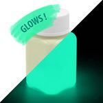 lumentics Glow in the dark paint 100ml YellowGreen - Professional glow paint, self-luminous paint, night luminous paint, neon UV blacklight color paint