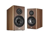 Polk Audio Reserve R200 Large Bookshelf Speaker for Dynamic, Detailed Home Theater Audio, 1" Pinnacle Ring Tweeter & 6.5" Turbine Cone Woofer, Dolby Atmos & IMAX Enhanced, Wall Mountable, Walnut Brown