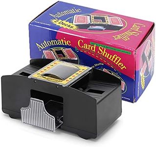 Dacefloy Automatic Shufflers Playing Card Shuffling Machine Battery Operated Tool for UNO, Texas Hold'em, Home Card Games, Blackjack, Electric Casino Poker