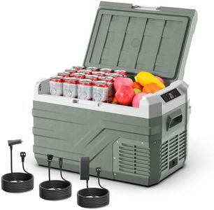 Alpicool Car Refrigerator 12 Volt Refrigerator 28 Quart Portable Freezer 12V Car Fridge Portable Fridge Freezer 12/24V DC 110~240 Volt AC for Truck RV Camper SUV Electric Cooler for Camping -4℉-68℉