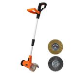 Ark Mat Lazy-Weeder Electric Weed Remover Brush Tool Moss Patio Block Paving Cleaner 2kg 400w