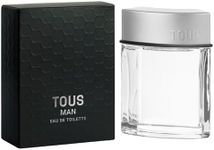 TOUS Eau De Toilette For Men, Elegant Fruity Woody Perfume for Man with Notes of Sage, White Musk, Cedarwood, and Sandalwood. Long-Lasting Fragrance for Daily Wear, 3.4 Fl Oz