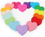 EOOUT Heart Sticky Notes, 16 Colors