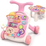 QDRAGON 3 in 1 Baby Walker, Sit to 