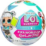 L.O.L. SURPRISE! X FIFA World Cup Qatar 2022 Dolls with 7 Surprises, Accessories, Limited Edition Dolls, Collectible Dolls, Soccer Themed Dolls- Great for Girls Age 4+