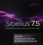 Avid Sibelius 7.5 Plus Photoscore Plus Audioscore Bundle Channel Music Notation Software