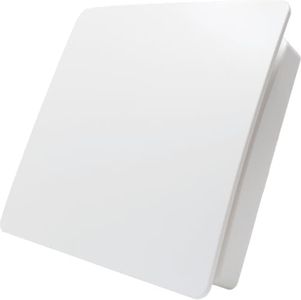CubeTECH CTEF100t 100mm (4") Quiet Bathroom Extractor Fan with Timer Overrun Delay. White Smooth.