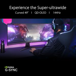 ASUS ROG Swift 49" OLED Gaming Monitor – Ultra-Wide Display