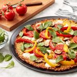 Big BOX-29 cm Pizza Pan Round Pizza Plate Non-Stick Pizza Pan Stainless Steel Pizza Oven Tray for Baking, Roasting, and Serving, Non Toxic & Heavy Duty, Oven Safe & Easy Clean