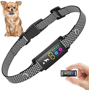 LOSLAI Collar Antiladridos para Perros, Collar Antiladridos Pitido y Vibración, 1-5 Niveles Sensibilidad, Resistente Al Agua IP67, Collares Antiladridos para Perros Pequeño, Mediano y Grande