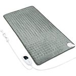 Heating Pad Electric Heat Pad, Hot Heated Pad,Moist Heat Heating Pad Moist and Dry Heat,Multiple Temp and Timer Settings