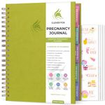 Clever Fox Pregnancy Journal & Memory Book - Pregnancy Planner & Notebook for Expecting Moms – Baby Keepsake, First Time Moms Gift (Spring Green)