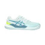ASICS Gel-Resolution 9 GS Clay Sneaker, Soothing Sea Gris Blue, 4 UK