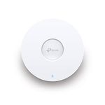 TP-Link AX1800 Wi-Fi 6 Dual Band Gigabit Ceiling Mount Access Point, Omada Mesh, Power over Ethernet (802.3at) or DC, Easily Mount to Wall or Ceiling, Free EAP Controller Software, Easy use (EAP610)