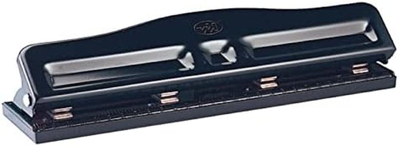 Heavy Duty Adjustable 4 Holes Paper Punch Personal Office 10 Sheets Capacity